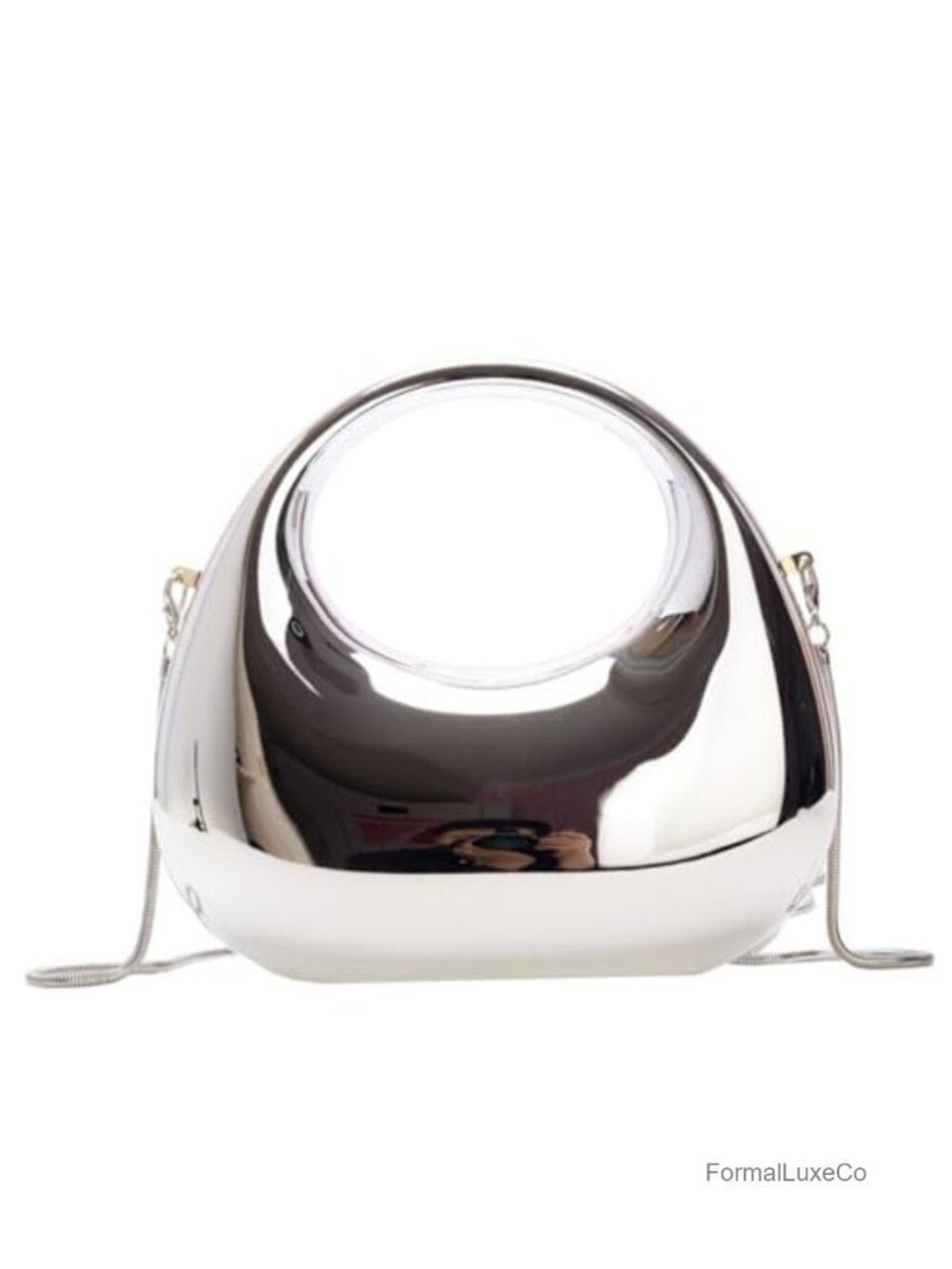 Acrylic Clutch Handbag for Women, Evening Bag with Chain, Party Purse, Magnetic